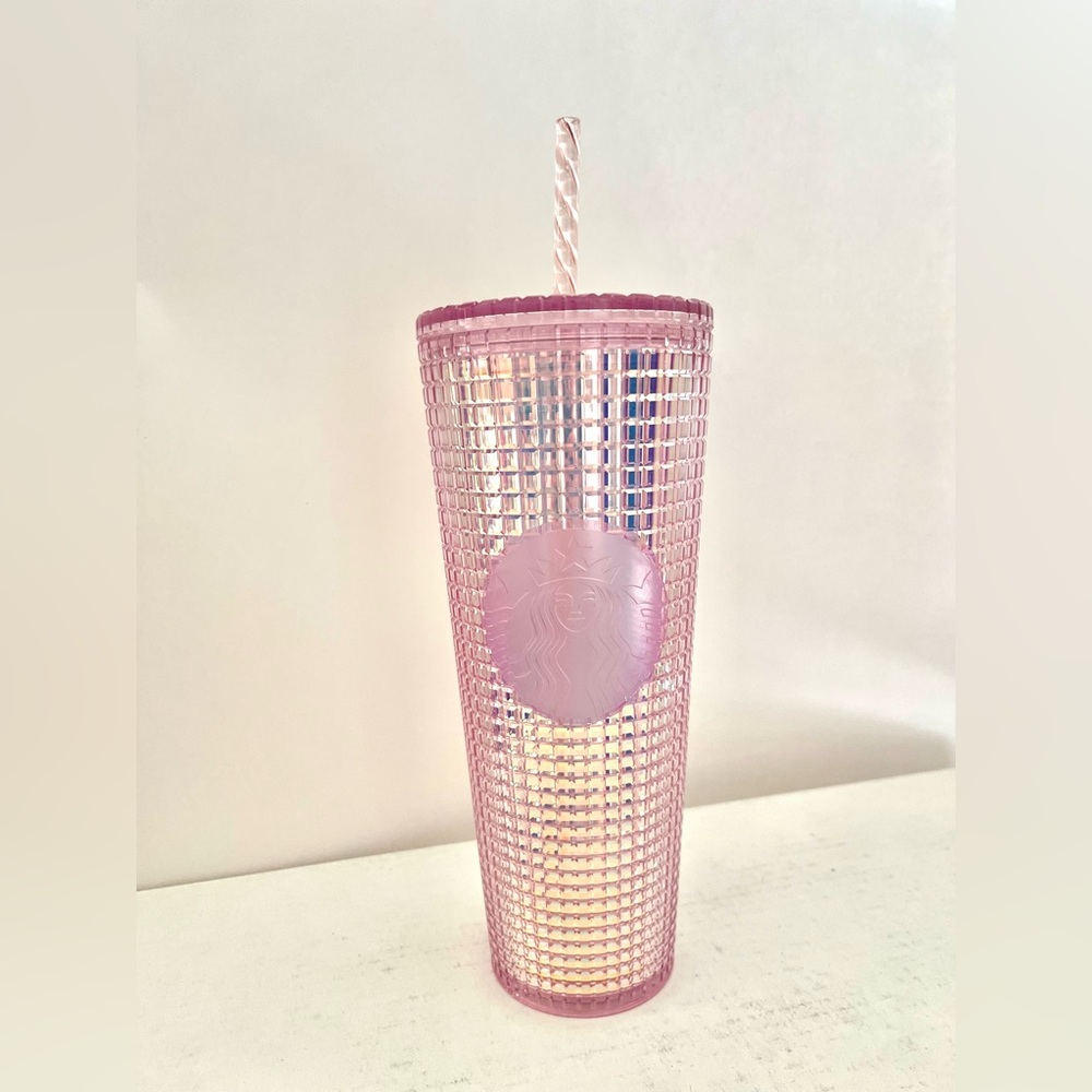 Starbucks Iridescent Pink Tumbler Holiday 2020 LE
